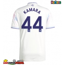 Camisa de Futebol Aston Villa Boubacar Kamara #44 Equipamento Alternativo 2025-26 Manga Curta
